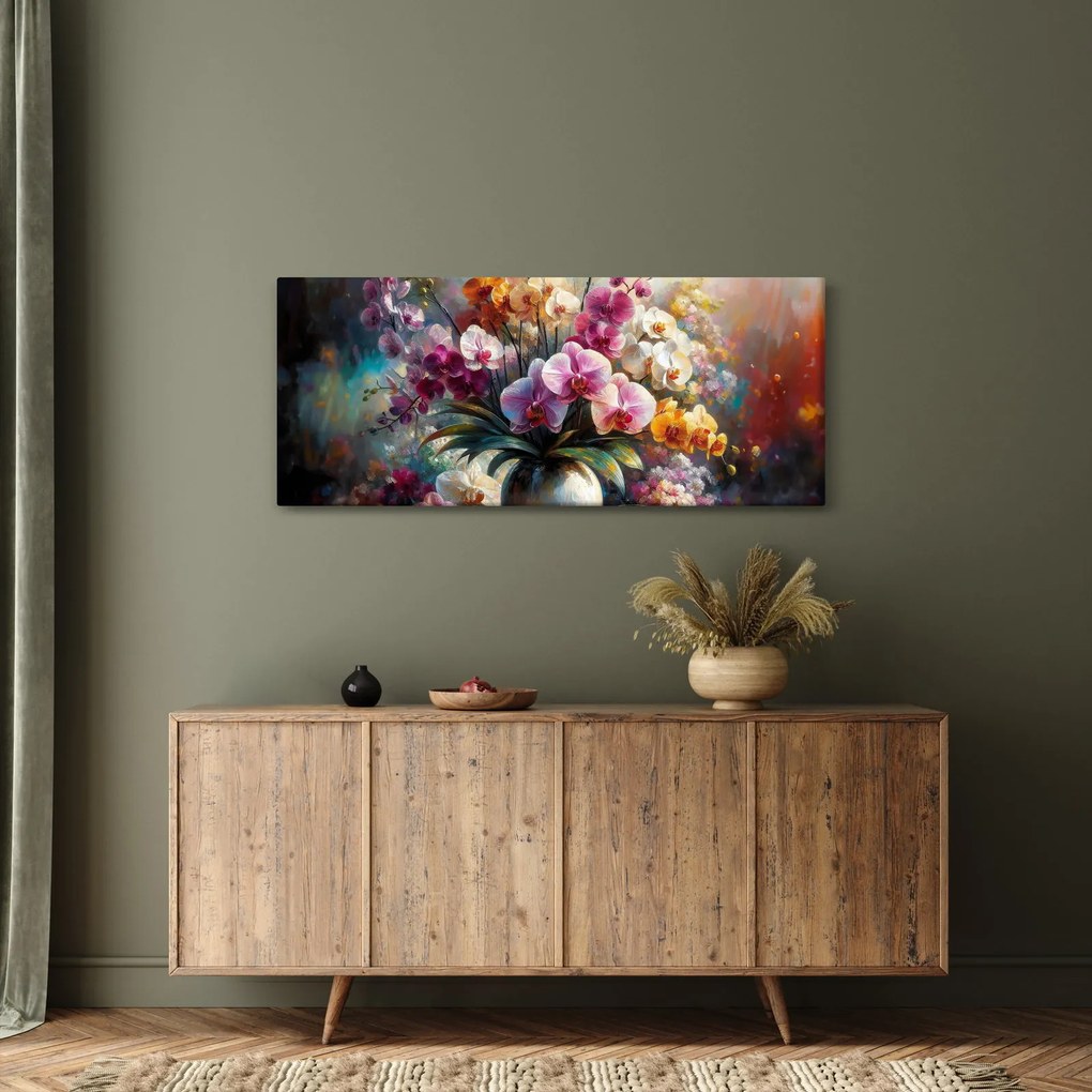 Tablou - Vas de flori II. (120x50 cm)