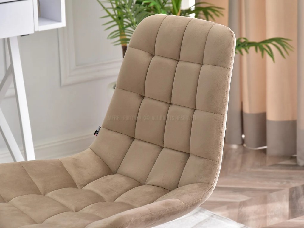Scaun Eleanor (bej + crom). 1110003