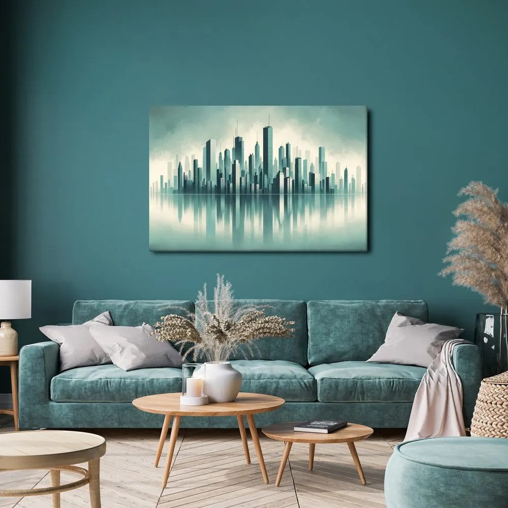 Tablou panoramă oraș modern