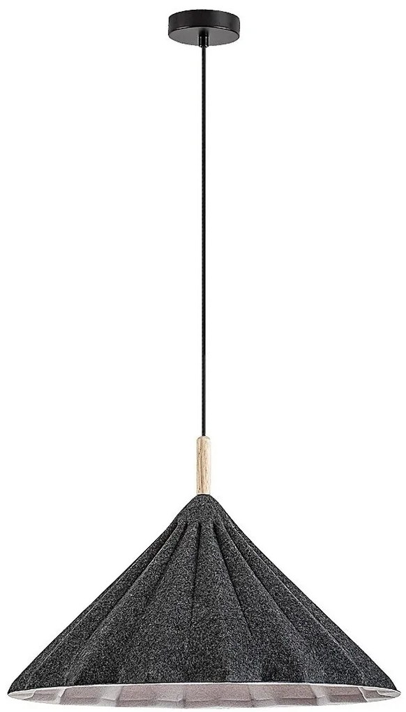 Lustra suspendata din material ecologic Linavo D-52cm