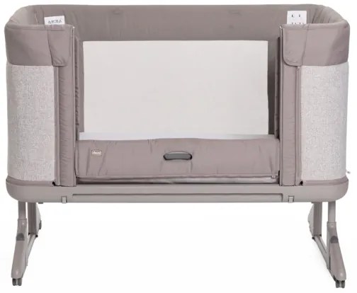 Pătuț pentru bebeluși Chicco 3 în 1 NEXT2ME FOREVER gri
