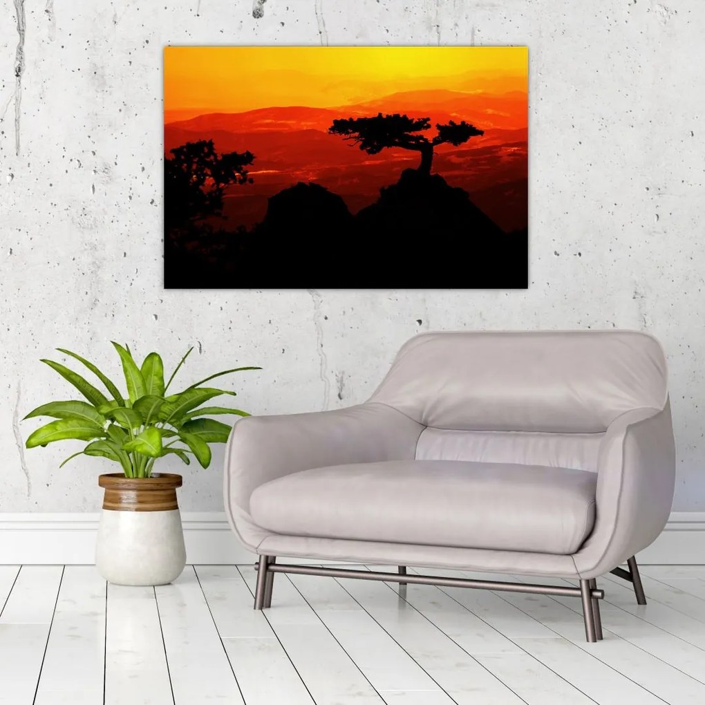 Tablou -Apus de soare (90x60 cm)