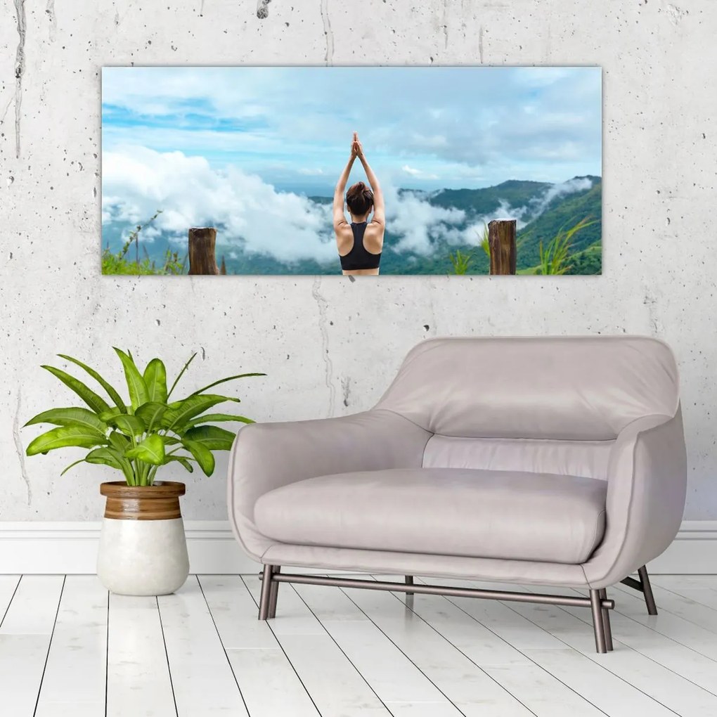 Tablou - Yoga (120x50 cm)