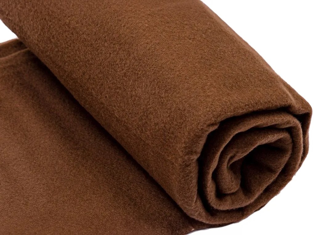 Patura fleece FALISA 200 x 220 cm maro deschis Dimensiune: 200 x 220 cm