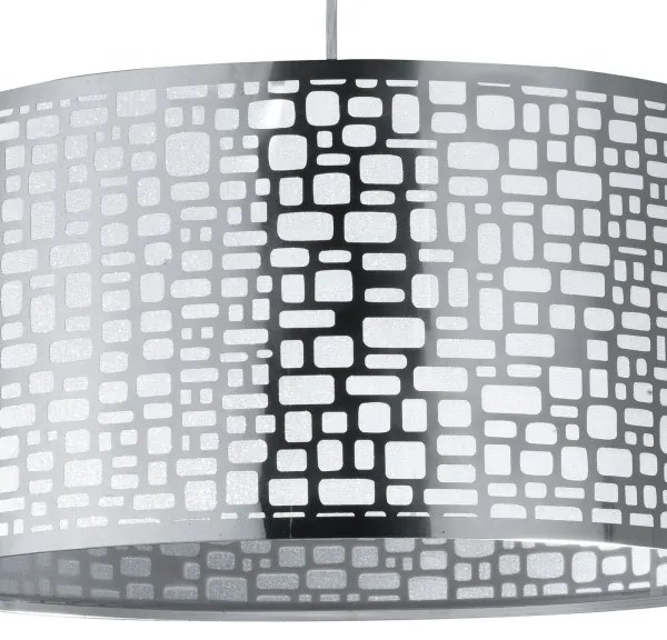 Lustră pe cablu ONLI BRUCE 1xE27/15W/230V d. 45 cm crom mat