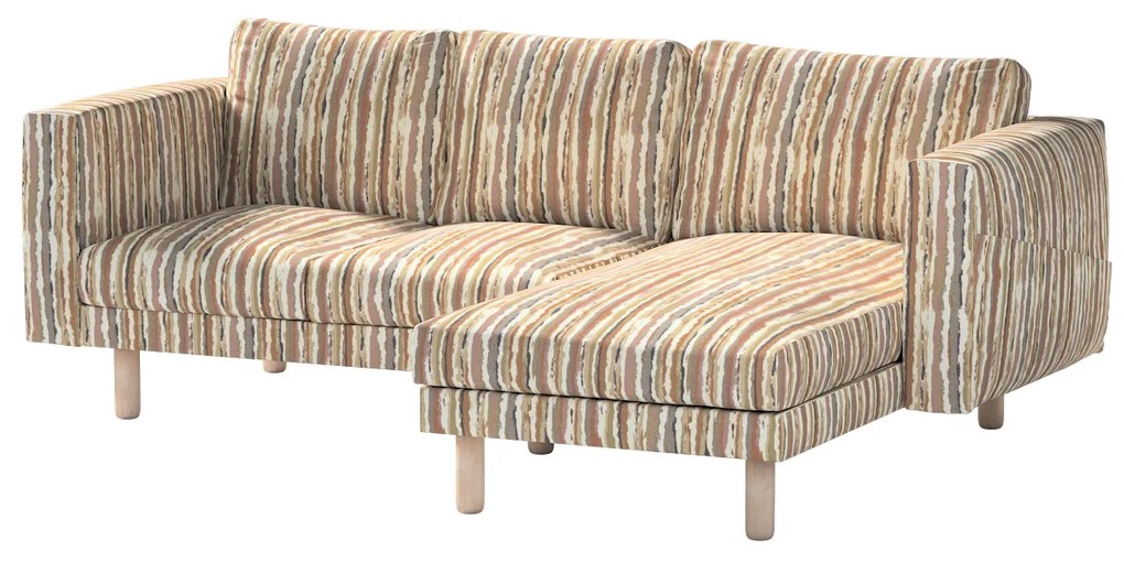 Husă pentru canapeaua Norsborg cu 3 locuri și șezlong Norsborg