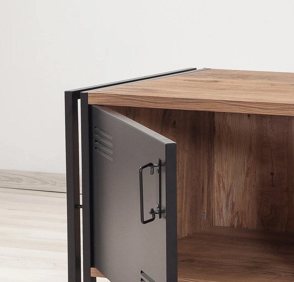 Mobilier living Cosmopolitan 6 (Pin atlantic + Negru). 1089055