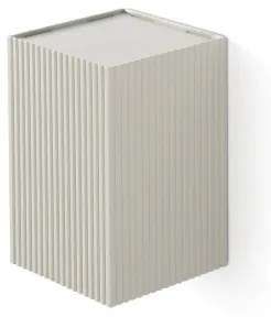 Aplică FARO 40536 SOLE 1xGU10/8W/230V gri canelat dreptunghiular