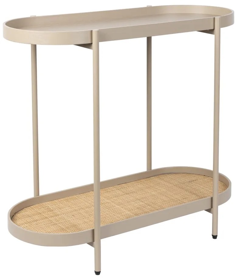 Masă consolă bej 39x85 cm Amaya – White Label