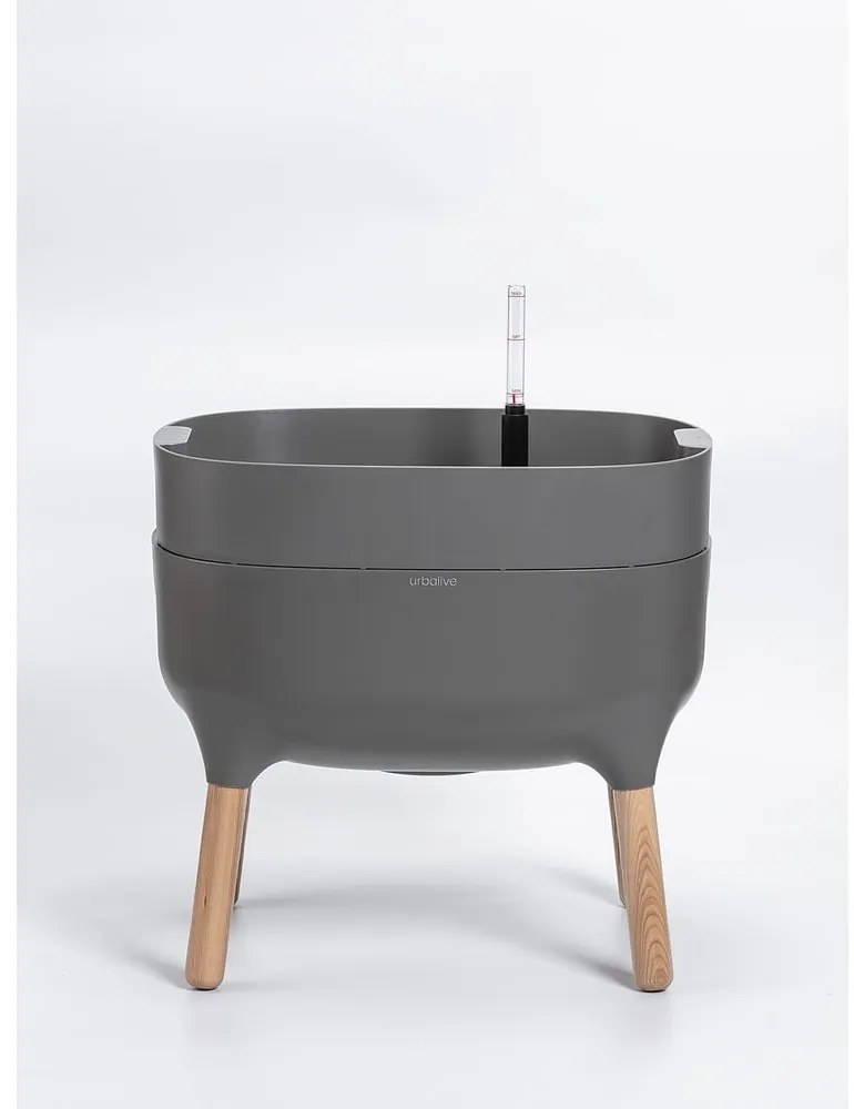 Recipient de cultivare din plastic cu sistem de auto-irigare Urbalive – Plastia