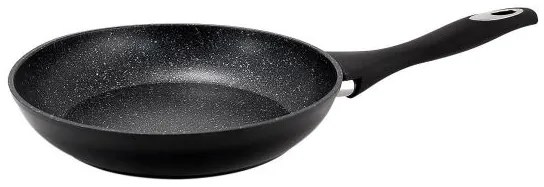 Tigaie clasica, 24 cm, antiaderenta, Black Line, MAGIC HOME