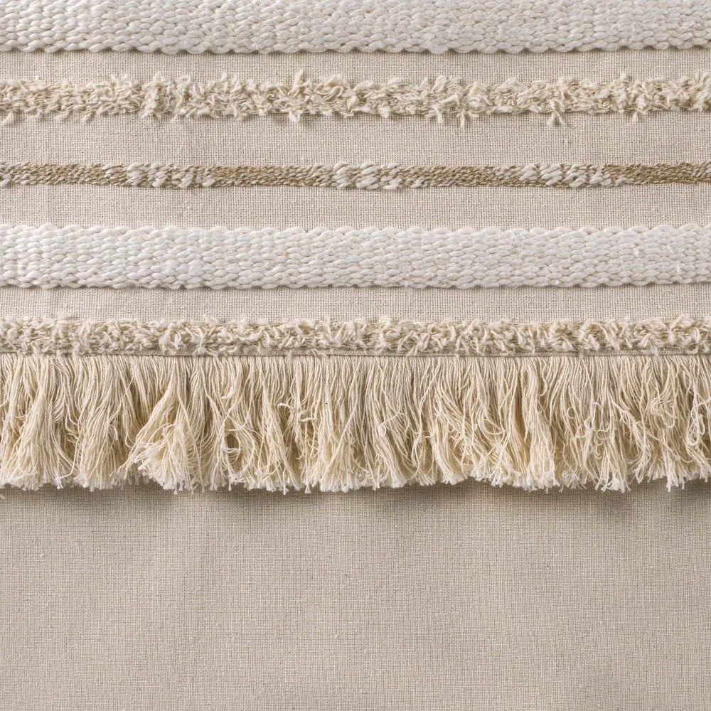 Draperie în culoare naturală din bumbac 140x240 cm Atlas – douceur d'intérieur