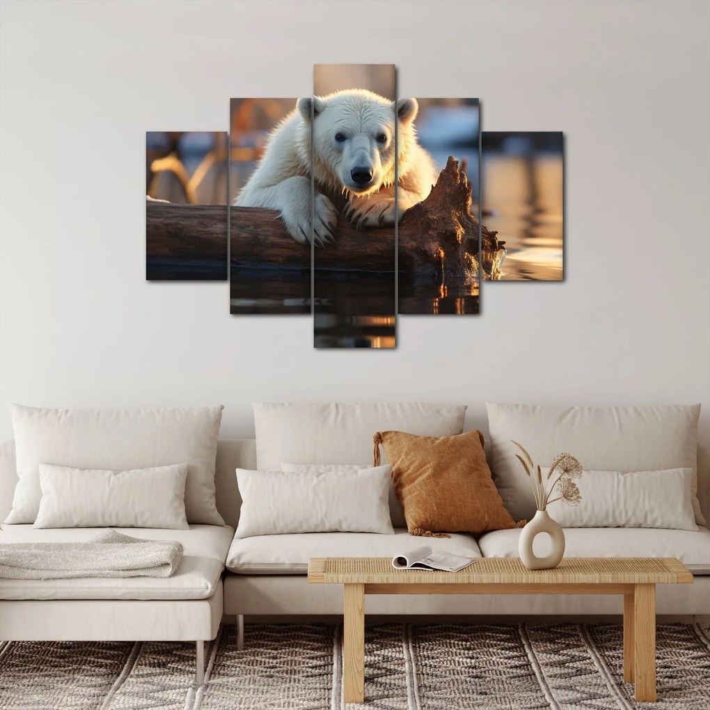 Tablou - Ursul polar (150x105 cm)