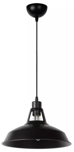Lucide 43401/31/30 - Lampa suspendata BRASSY-BIS 1xE27/60W/230V negru