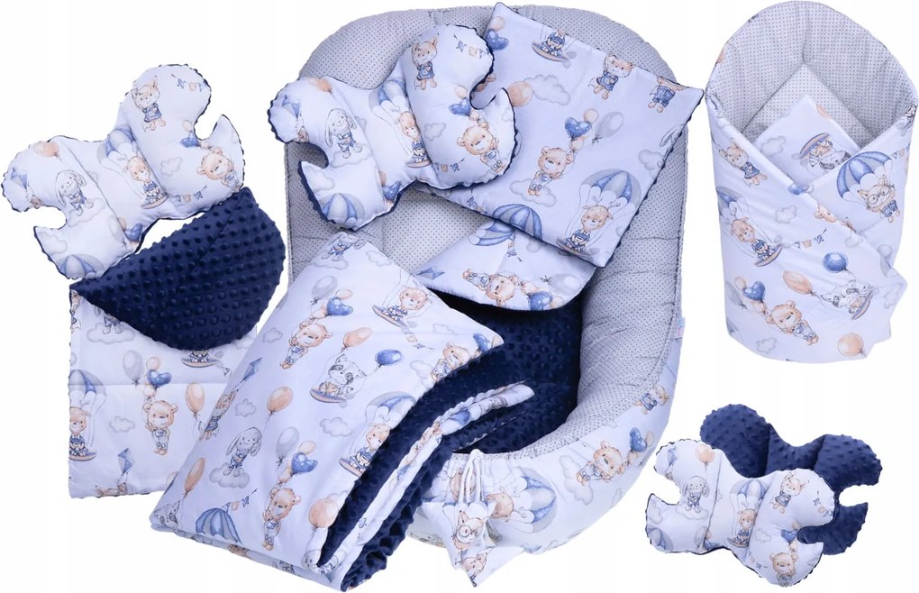 ShopJK SET PENTRU PĂTUȚ - 7 PIESE - ÎN NORI-018733
