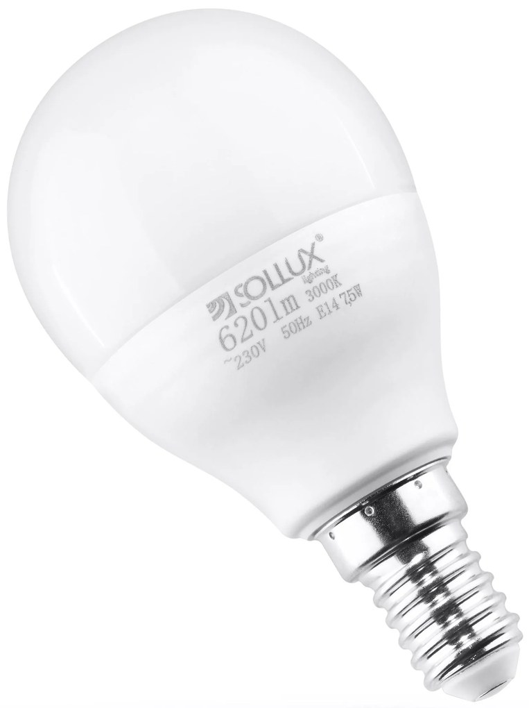 Sollux Lighting bec cu led 1x7.5 W 3000 K E14 SL.0970