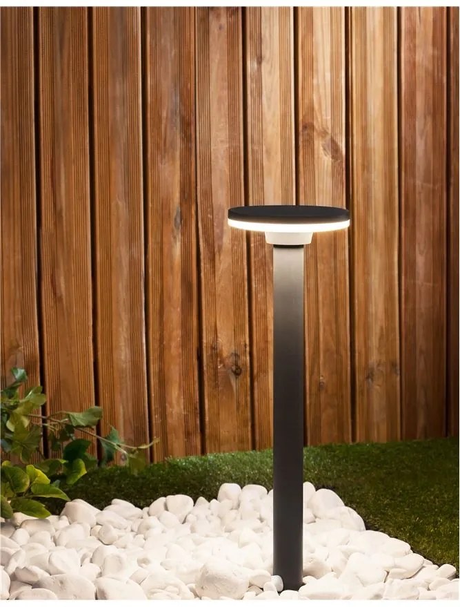 Stalp LED iluminat exterior IP54 SUITE gri H-60cm NVL-9207167