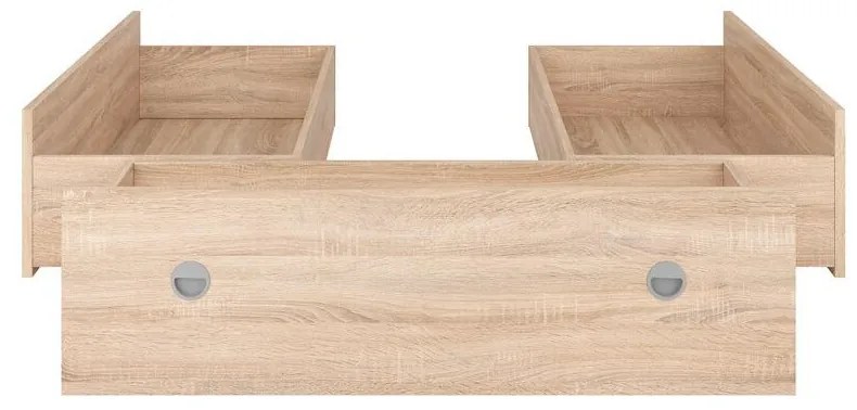 Sertare sub pat Nepo Plus 140 cm (stejar sonoma) (3ks). 1098324