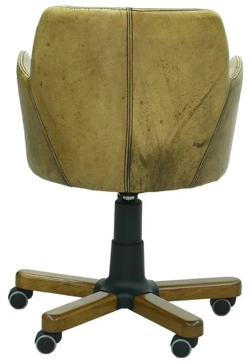 Scaun de birou galben ✔ model SKY