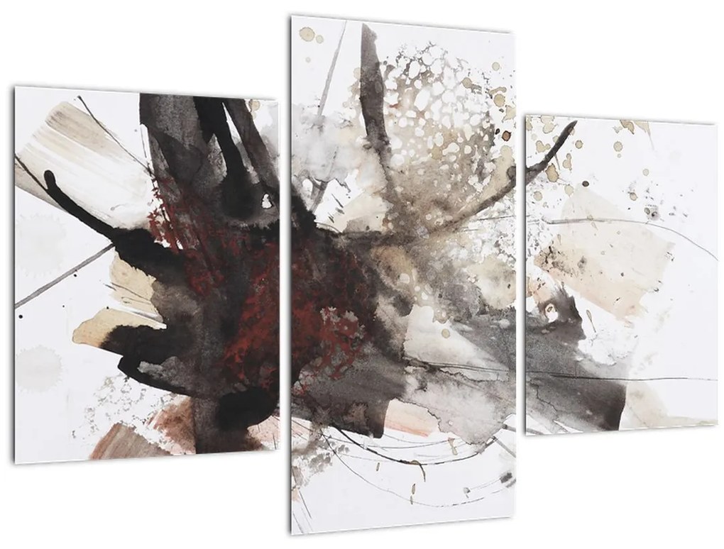 Tablou cu pictură abstactă (90x60 cm)