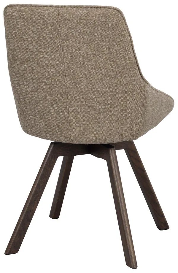 Scaune de dining bej 2 buc. Alison – Rowico