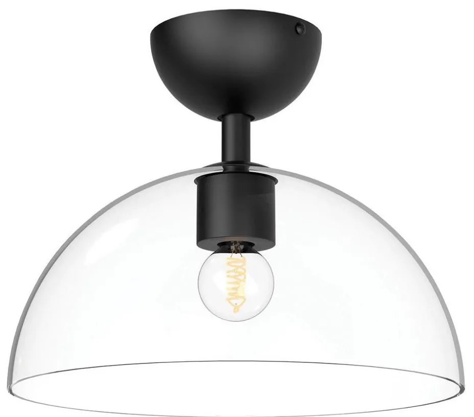 Alora Mood ALM-JUDE-SF-MB-CL plafonieră JUDE, 1xE27/60W/230V, Ø30,5 cm, neagră