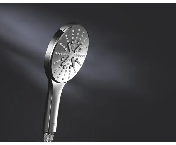 GROHE 26574000 - Duș de mână RAINSHOWER SMARTACTIVE 130 mm, crom lucios