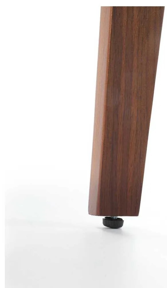 Scaun de bar Scarlet, negru / nuc
