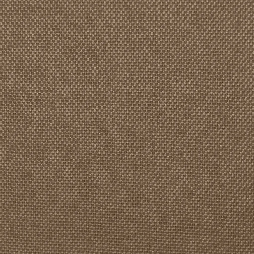 Scaune de bucatarie, 2 buc., maro, material textil 2, Maro