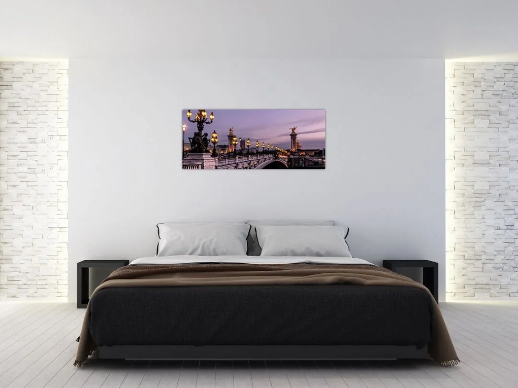 Tablou - Podul lui Alexandru al III.-lea din Paris (120x50 cm)