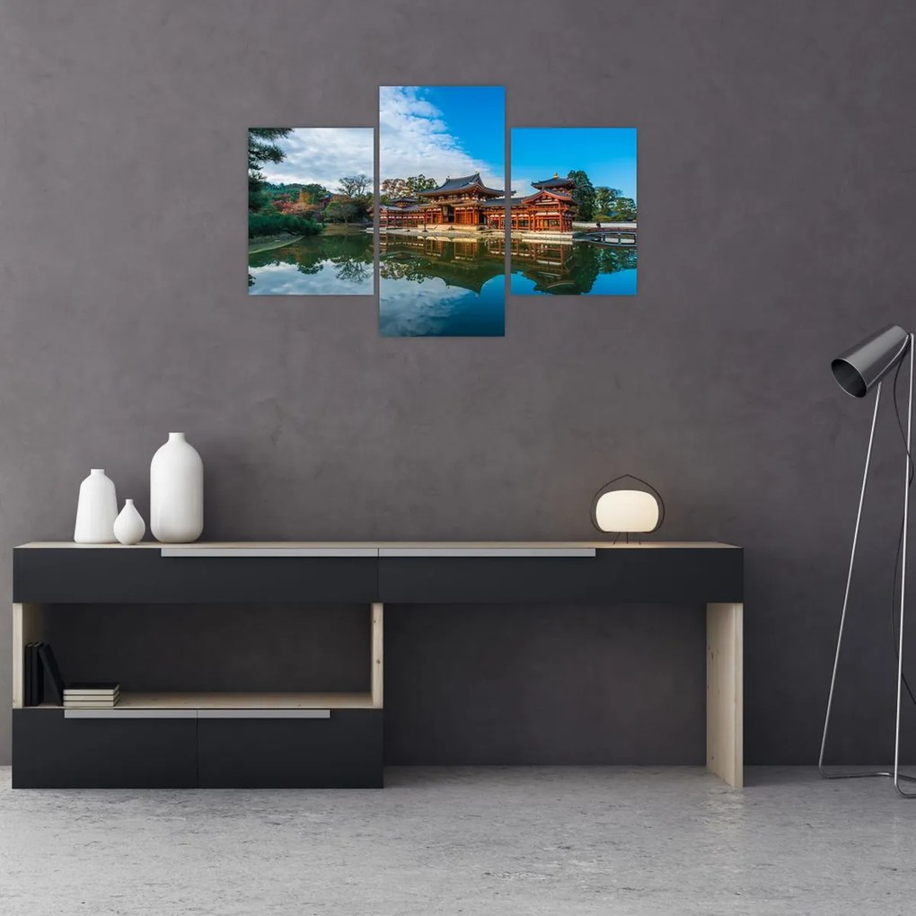 Tablou - Templul Byodo-in, Japonia (90x60 cm)