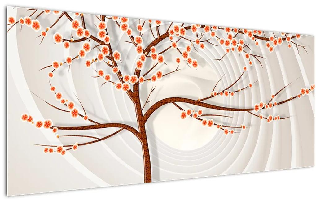 Tablou - Copac în infinit (120x50 cm), în 40 de alte dimensiuni noi