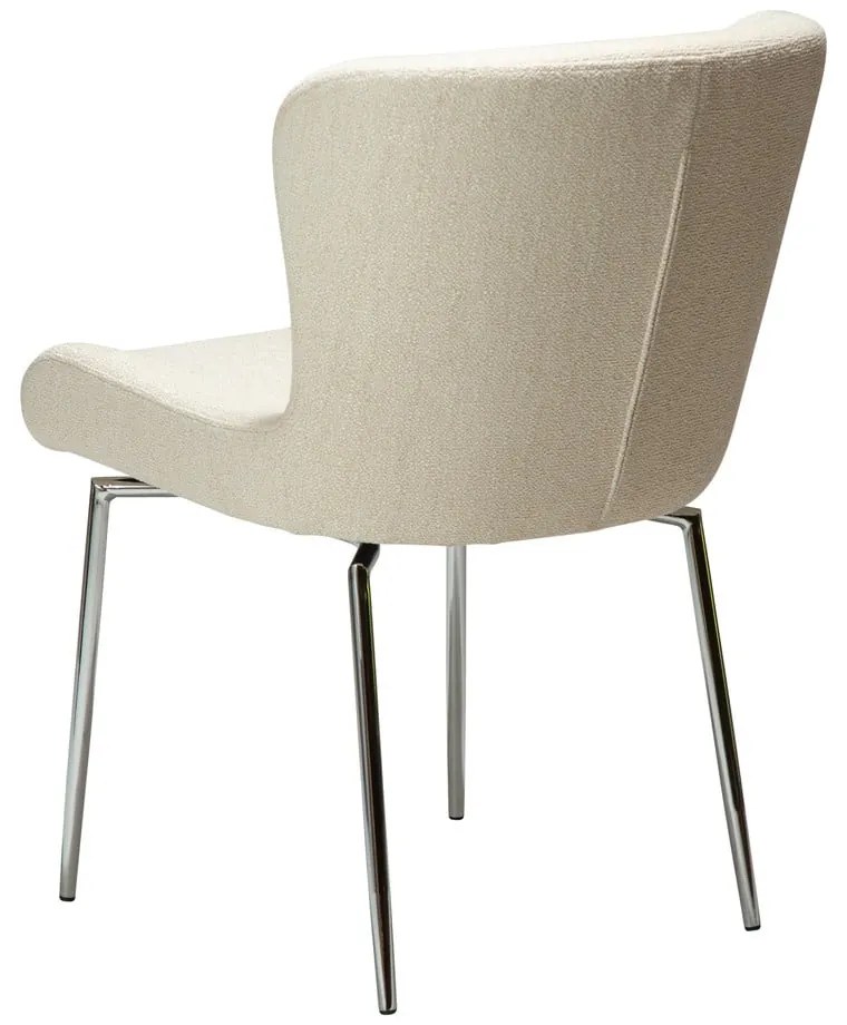 Scaun de dining crem tapițat Glam – DAN-FORM Denmark