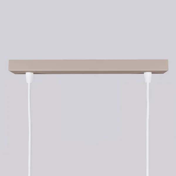 Brilagi - Candelabru LED suspendat pe cablu CRESTO 2xGU10/10W/230V taupe