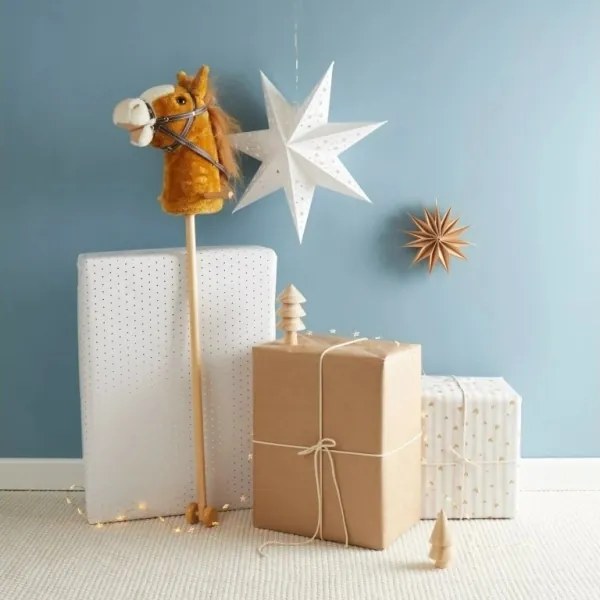 Căluț de jucărie pe băț Bieco BROWNIE cal