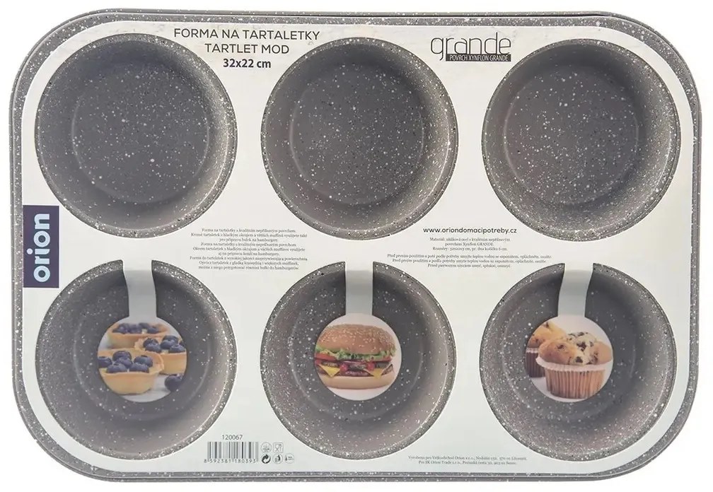 Formă de copt Orion GRANDE mini tarte