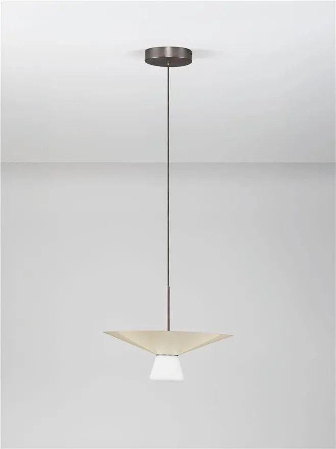 Lustra LED suspendata BARIS White Tea 38cm