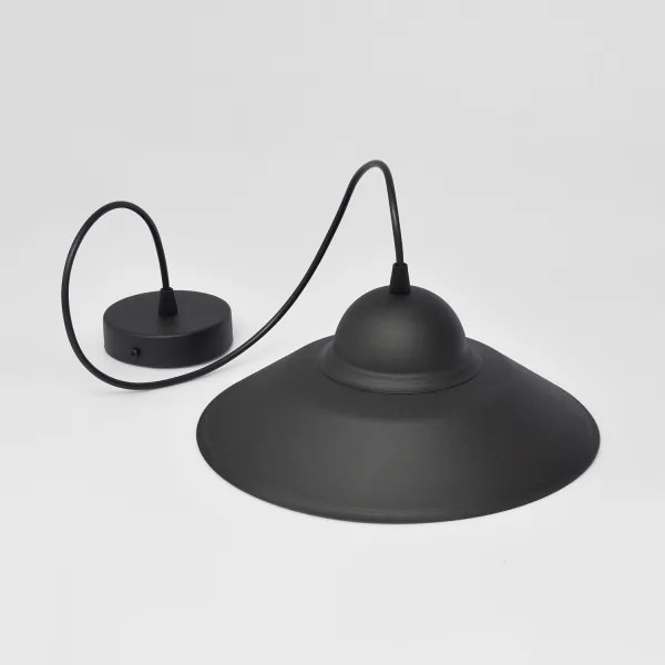 Lustră pe cablu SORAPIS 1xE27/15W/230V negru