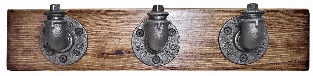 Panou cu umerașe Nenanu 8 (Nuc + negru) . 1094487