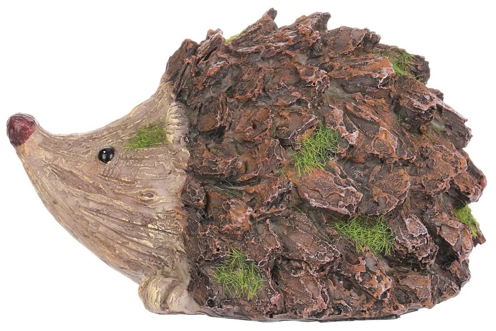 Decorațiune de grădină Arici, 10 x 18 x 12 cm
