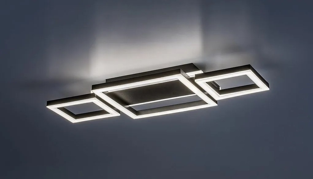 Plafoniera LED design geometric Donya 51x22cm