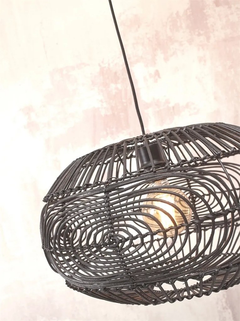 Lustra/Pendul eco din ratan Madeira rattan, bl