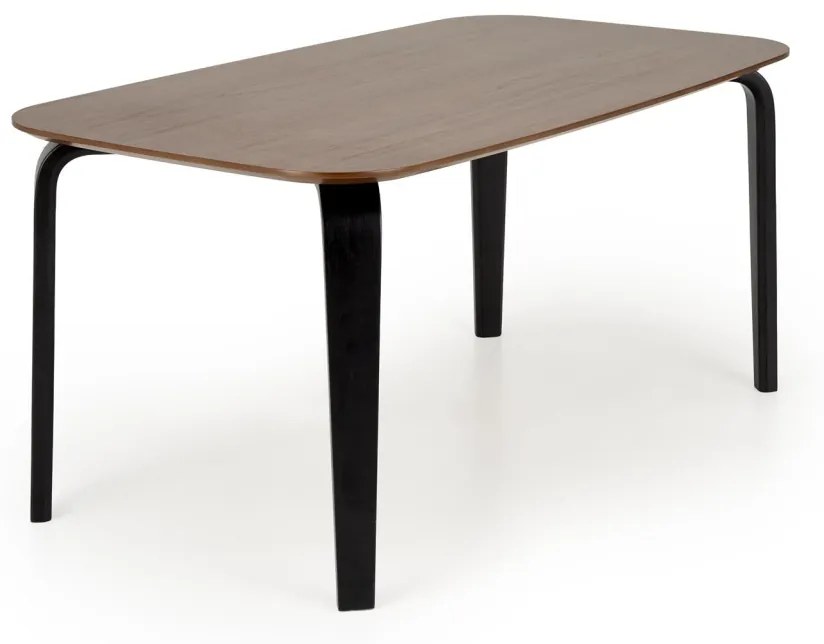 Masa Pedro nuc/negru L160 cm