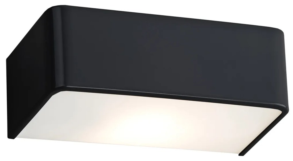 Aplica de perete moderna stil ambiental RODAN 20cm negru