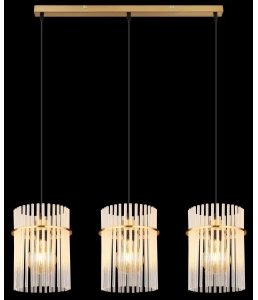 Lustră pe cablu Globo 15698-3HM GORLEY 3xE27/60W/230V