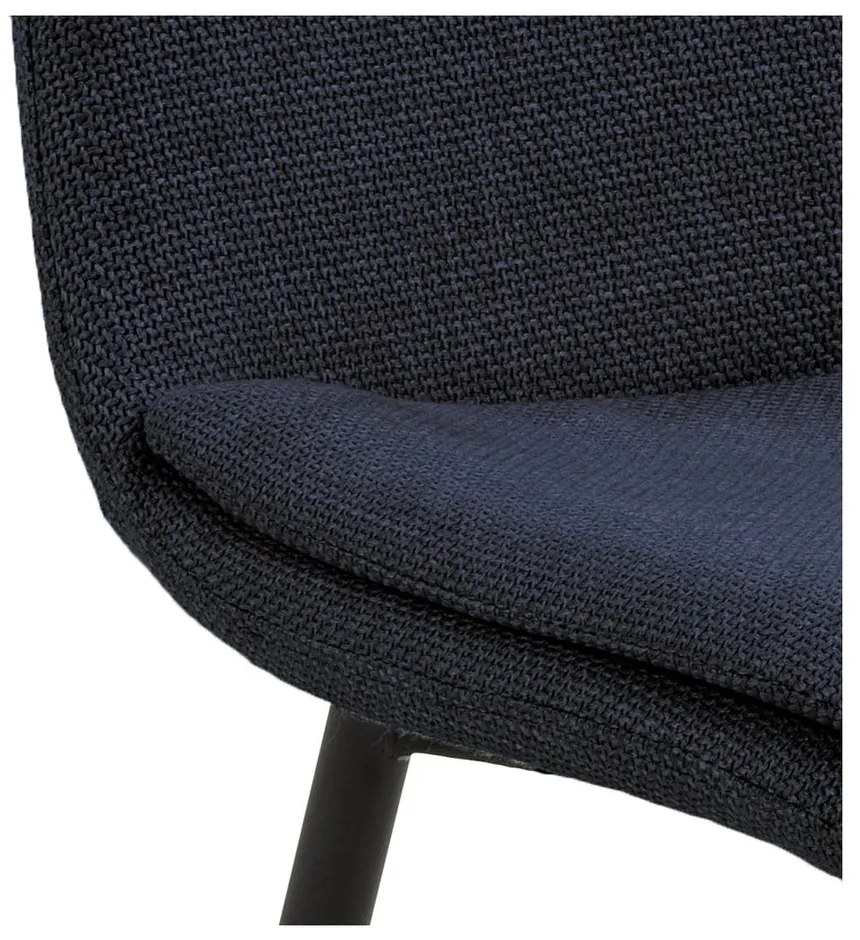 Scaun de dining albastru închis Becca – Actona