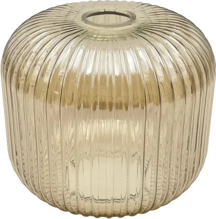 Lustră pe cablu MILOU 1xE27/15W/230V auriu/bej fumuriu