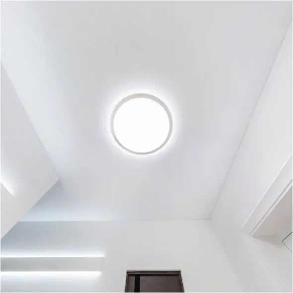 Plafonieră LED pentru baie DEFENDER LED/12/18/24W/230V IP65 Ø 30 cm albă