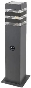 Mini stalp exterior cu senzor 1 bec E27 Ankara 77026 Rabalux