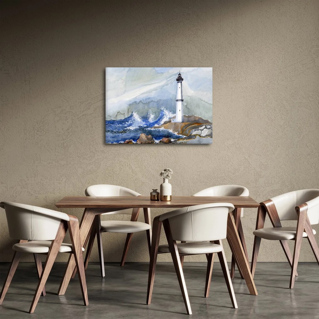 Tablou cu pictura farului (70x50 cm)